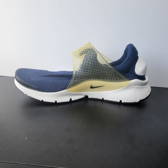 Nike Sock Dart Shoes Men's 12 Blue White Sneakers Running - Picture 10 of 13